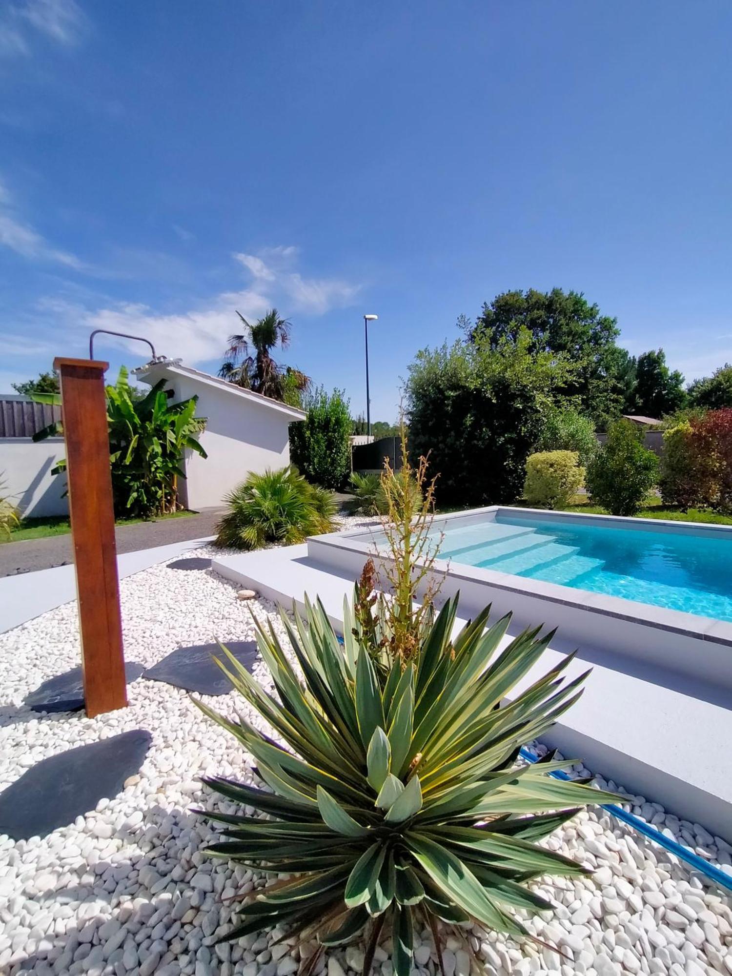 Gite Avec Piscine Et Espace Bien-Etre Partages Entre Bordeaux Et Lacanau Ocean (Adults Only) Brach المظهر الخارجي الصورة