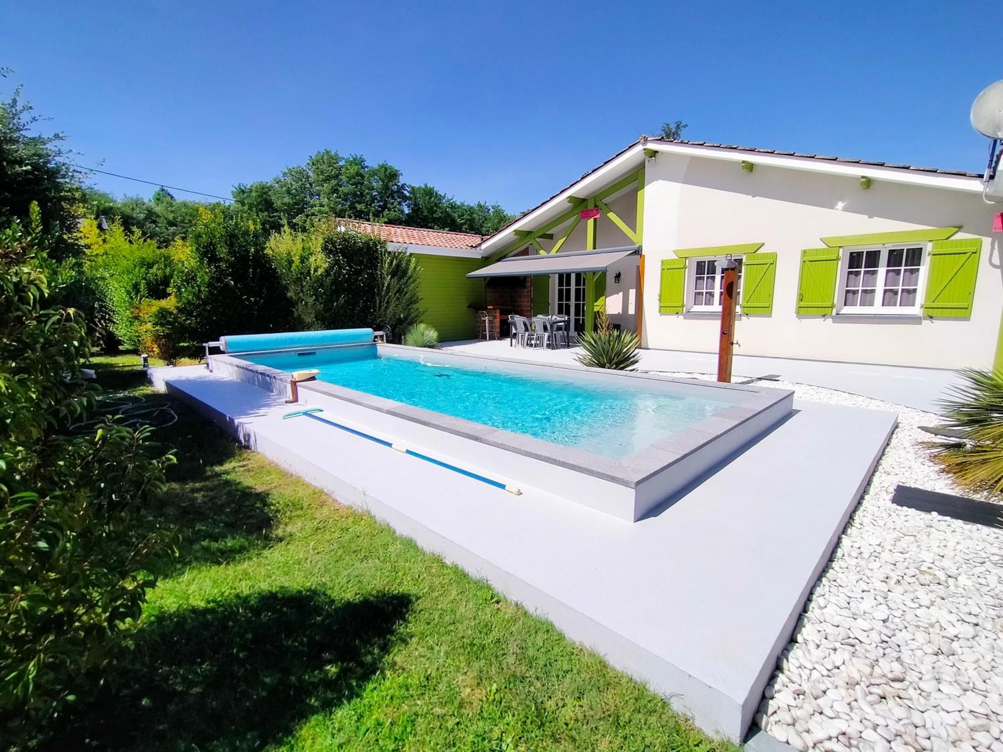Gite Avec Piscine Et Espace Bien-Etre Partages Entre Bordeaux Et Lacanau Ocean (Adults Only) Brach المظهر الخارجي الصورة